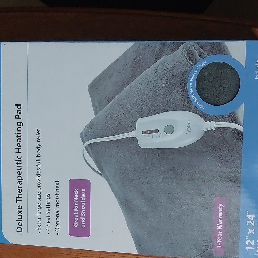 DMI Deluxe Therapeutic Heating Pad.
